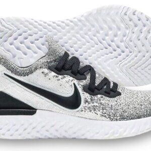 Nike Epic React Flyknit 'Oreo' Mens Running Shoes White/Black BQ8928 101 NEW